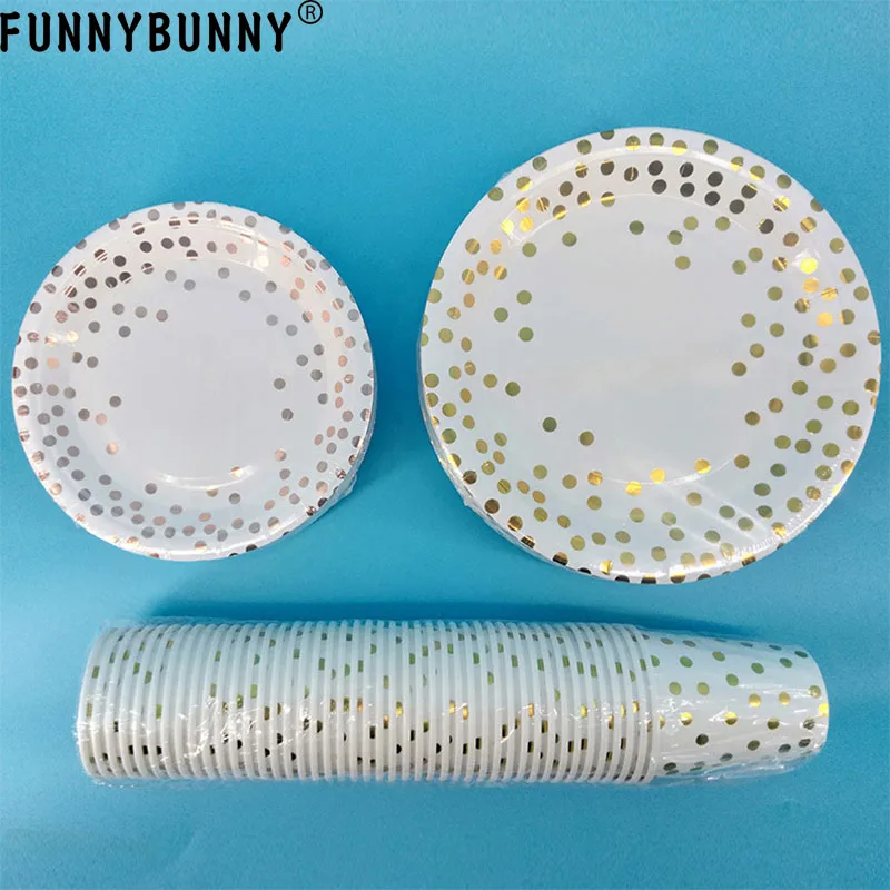 Бумажная тарелка для торта FUNNYBUNNY детский бумажный стаканчик дня рождения