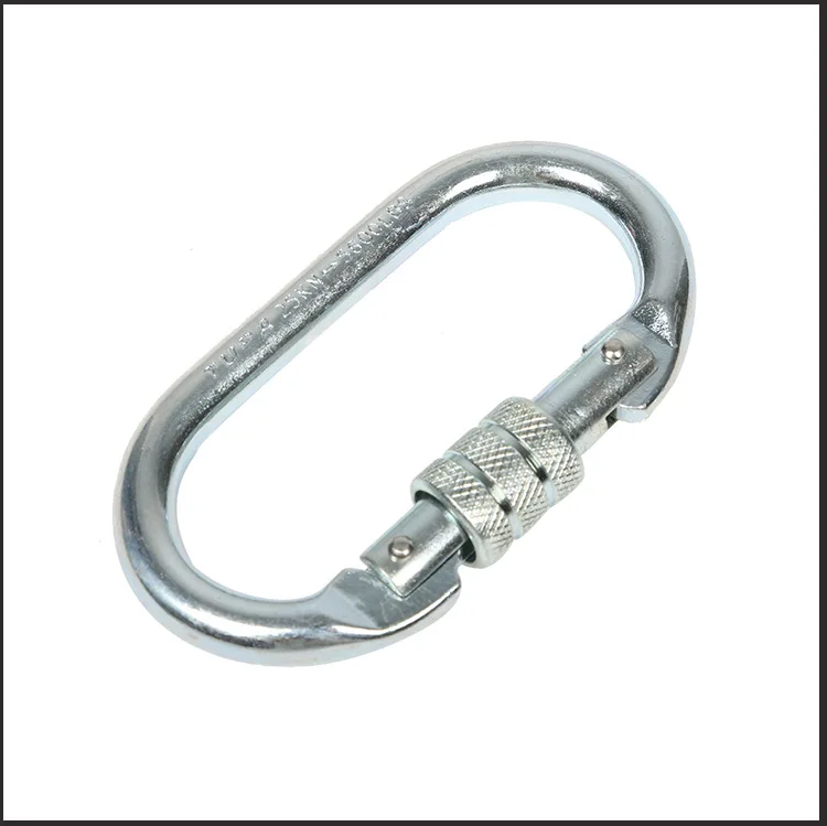10,6* 5.6CM25KN открытый спуск альпинистское оборудование быстрая подвесная Пряжка Карабин безопасности несущий инструмент Соединительный крюк