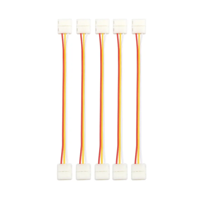 5/10 шт разъем комплект 2Pin 3Pin 4Pin 8 мм 10 светодиодный PCB адаптера для 3528 5050