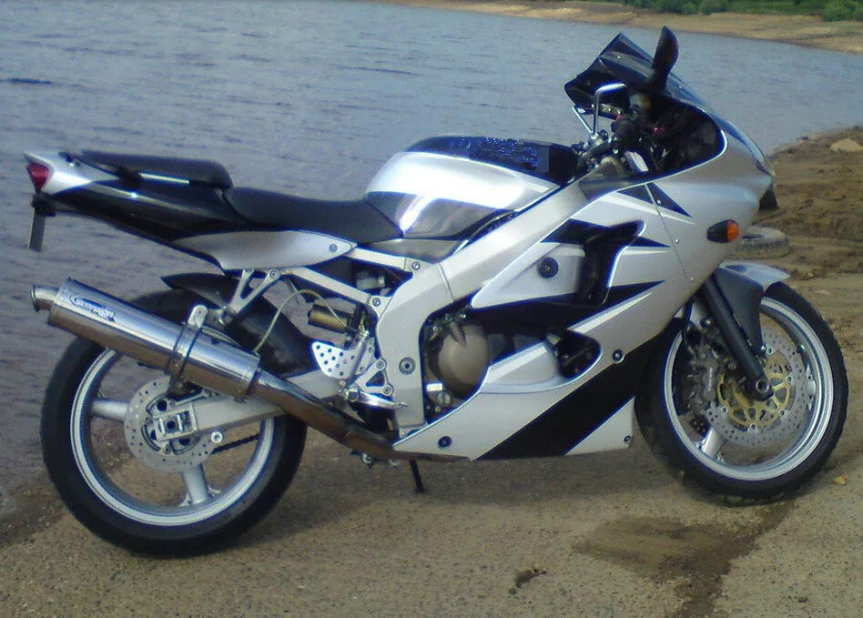 Набор обтекателей для KAWASAKI Ninja ZX6R 00 01 02 ZX 6R 2000 2001 2002 zx6r ABS серебристый черный набор +
