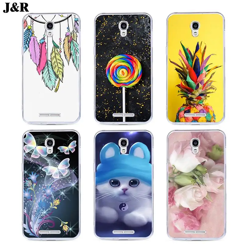 Чехол для телефона J &amp R с рисунком Alcatel One Touch Pixi First OT 4024 4024D 4024X мягкий силиконовый