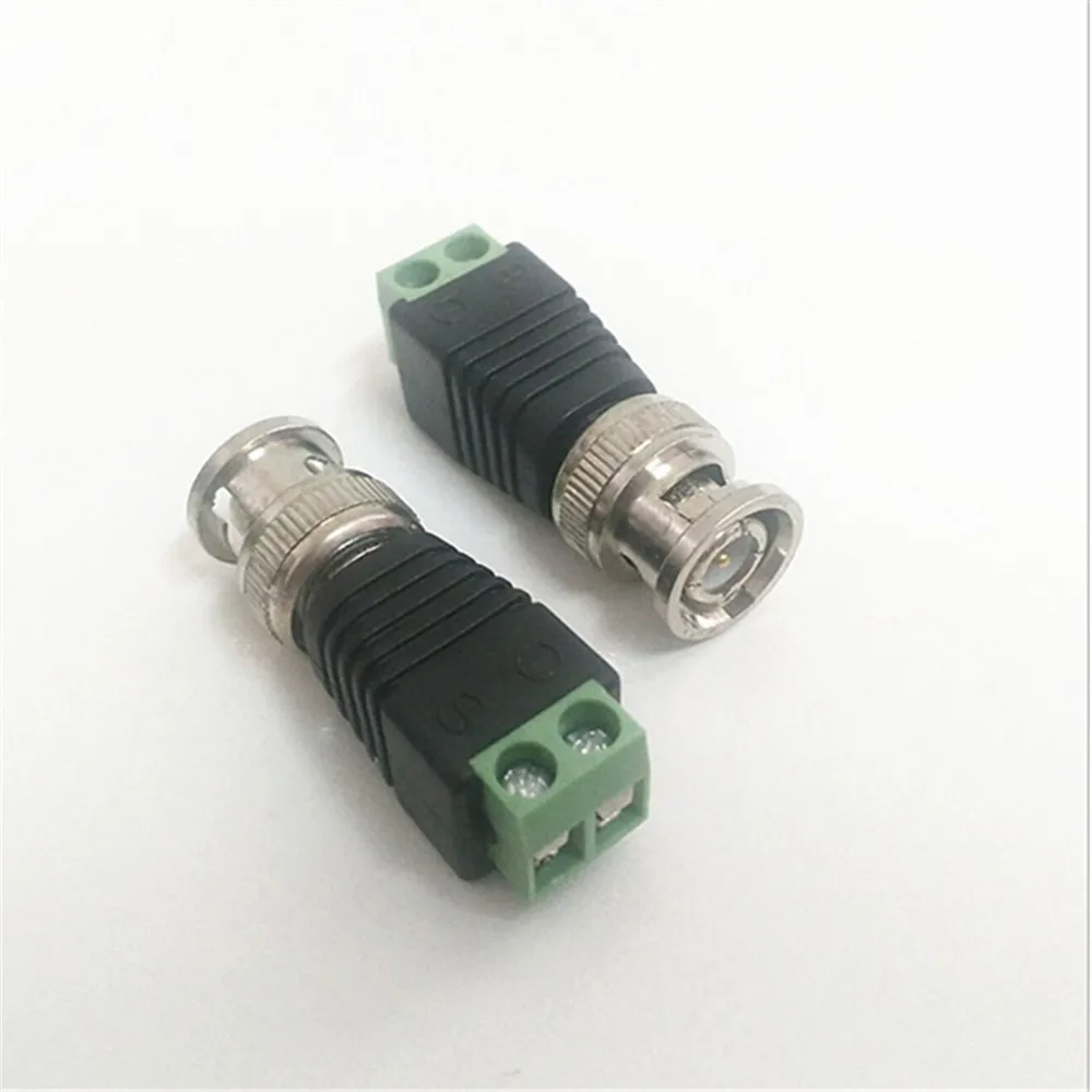 Бесплатная доставка Коаксиальный CAT5 BNC разъем для видеонаблюдения Камера