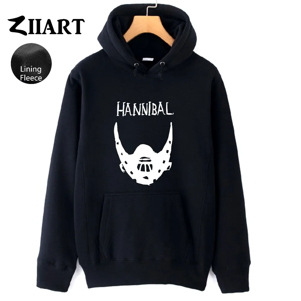 Hannibal Lecter маска рисования воинов трафарет тишина ягнят парная одежда осень зима