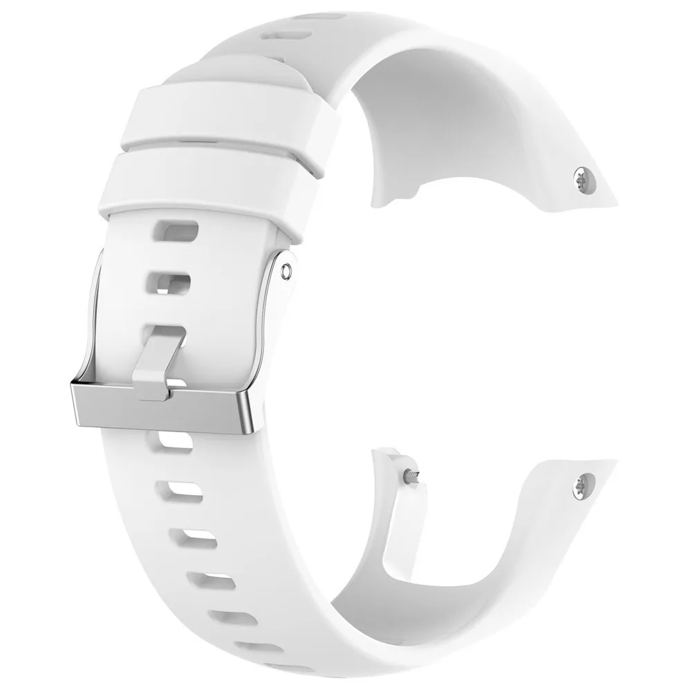 white Новинка, сменный силиконовый ремешок для часов SUUNTO Spartan, тренировочный, наручные, спортивные часы с инструментами - Цвет: white