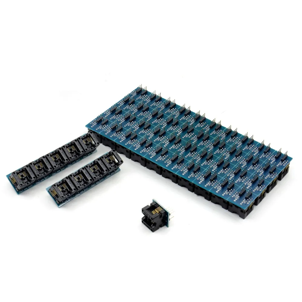 SOIC8 SOP8 to DIP8 EZ Socket Converter Module Programmer Output Power Adapter With 150mil Connector SOIC 8 SOP To DIP | Автомобили и