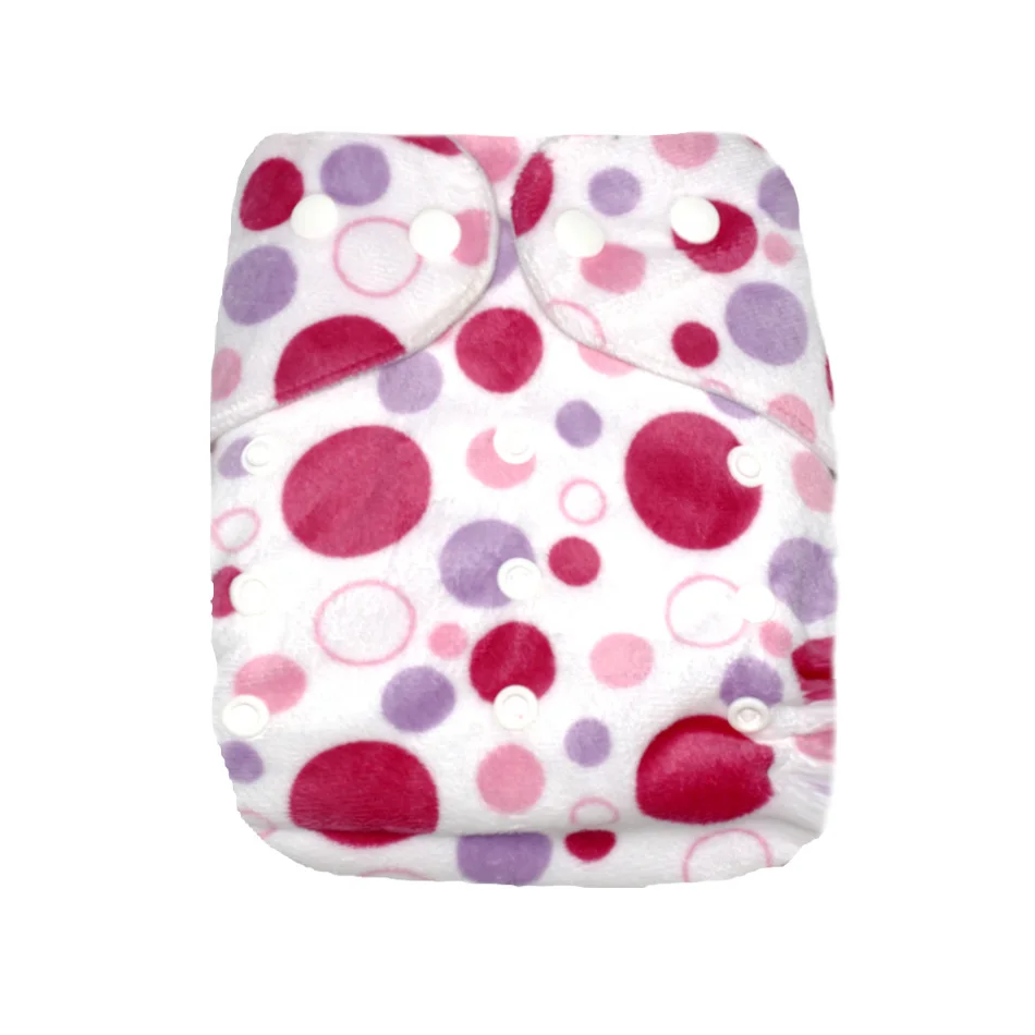 Minky1 Miababy многоразовый тканевый подгузник регулируемый подгузник Многоразовые подгузники из ткани 0-2years, на Возраст 3-15 кг для малышей - Цвет: Minky1