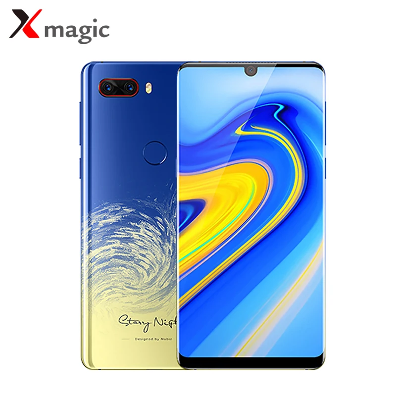 Новейший оригинальный мобильный телефон Nubia Z18 экран в виде капли воды 6 ГБ ОЗУ 64