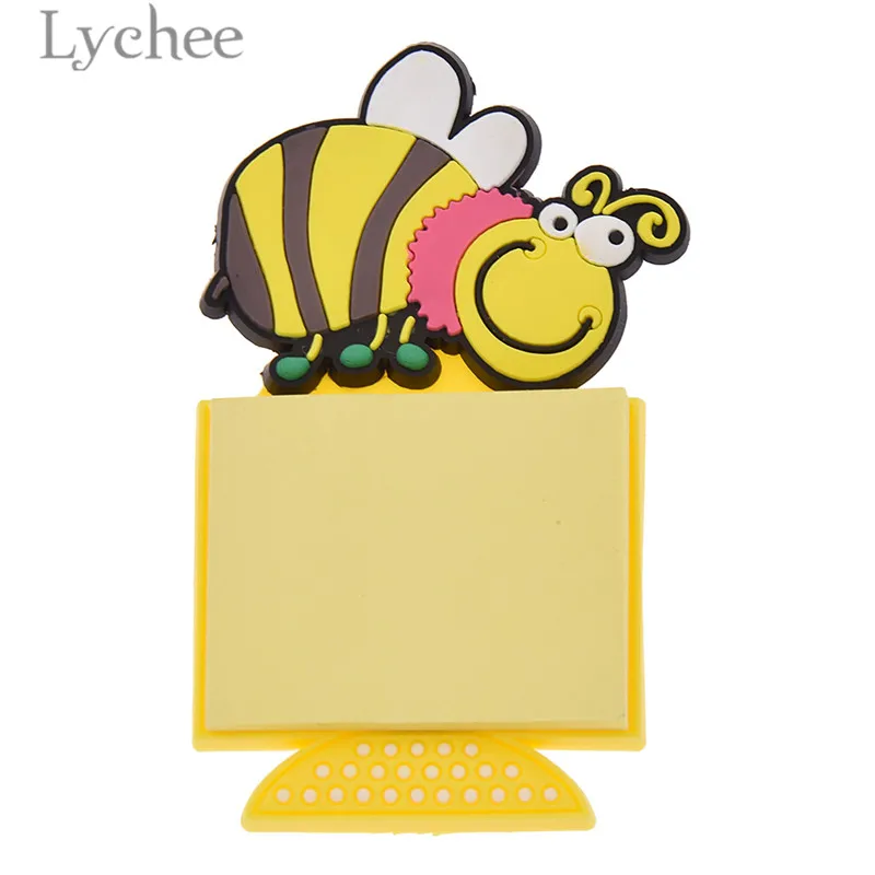 4 Lychee Kawaii животные дизайн Note бумажный магнит на холодильник прекрасный кот магнит на холодильник украшение для дома кухни - Цвет: 4
