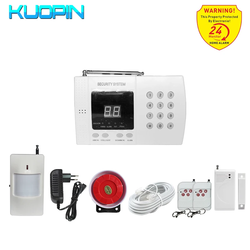 Kit 2 P61 99 беспроводная зона Домашняя безопасность Противоугонная телефонная связь детектор движения автоматический набор PSTN система охранной сигнализации наборы - Цвет: Kit 2