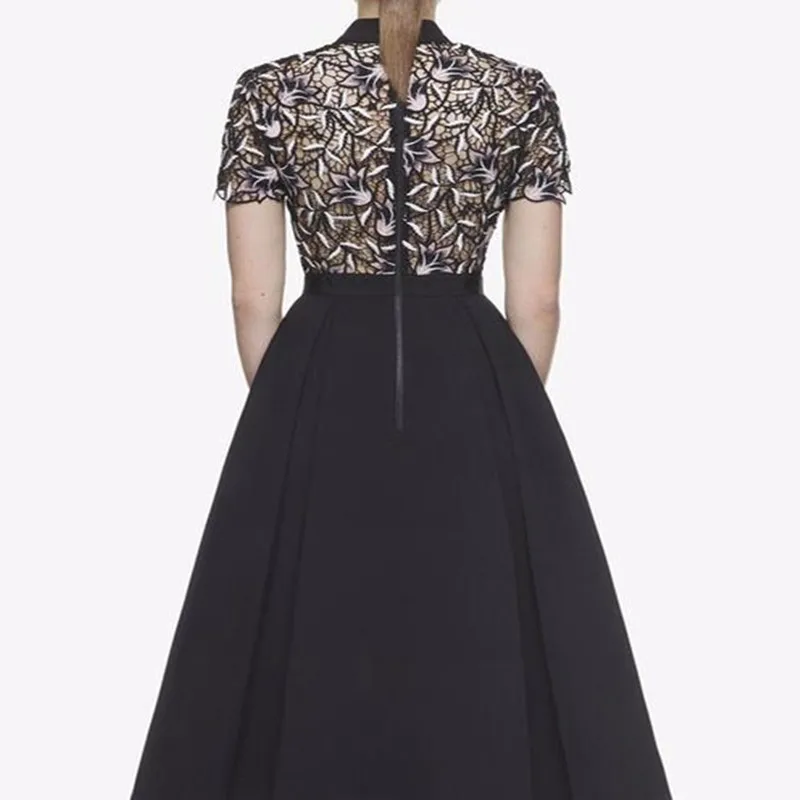 Женское дизайнерское платье YiLin Kay роскошное Брендовое кружевное