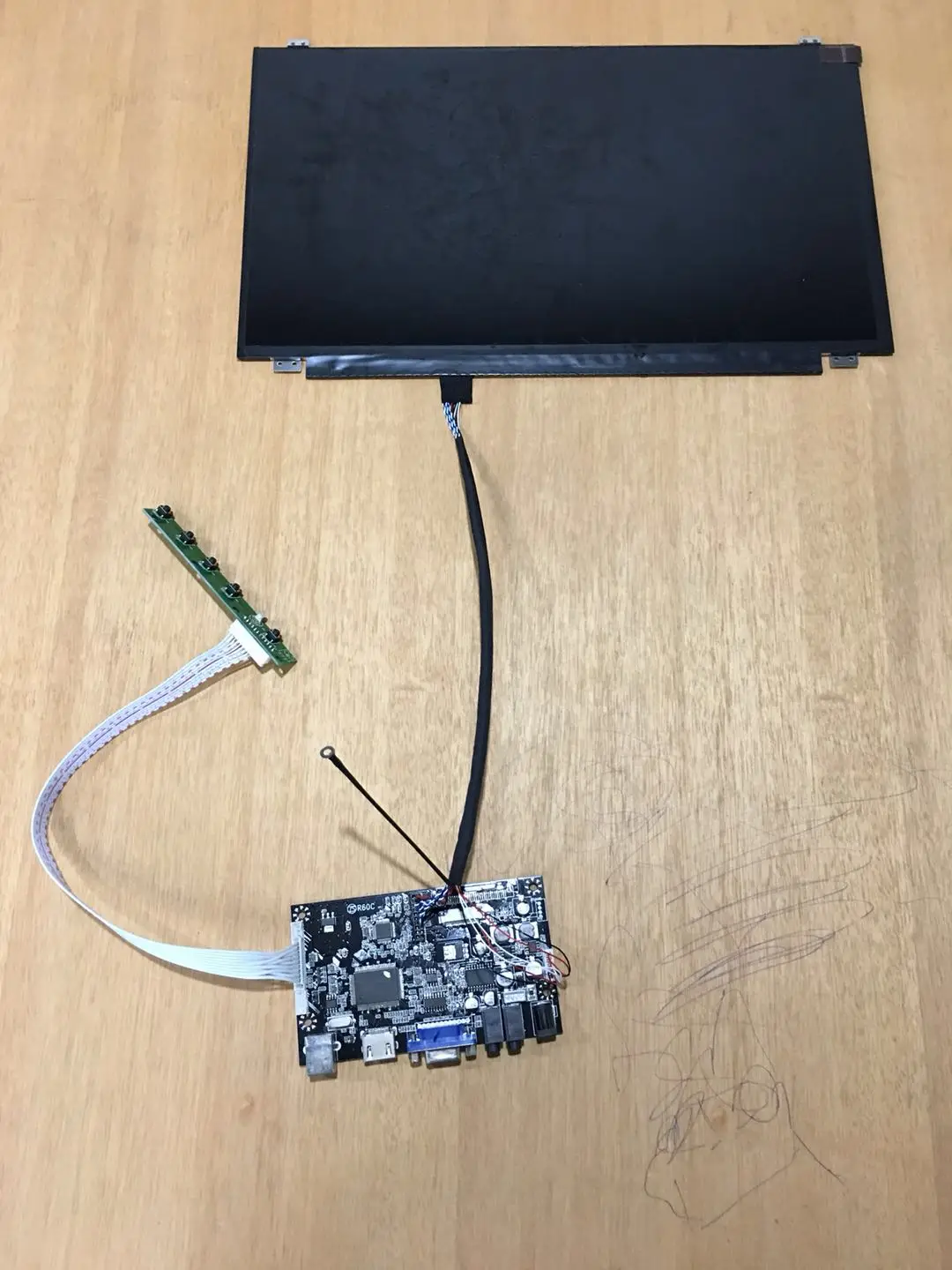 13 3 IPS 1080P HDMI ЖК-модуль автомобиля Raspberry Pi игра для PS3 XBox PS4 монитор DIY | Компьютеры и
