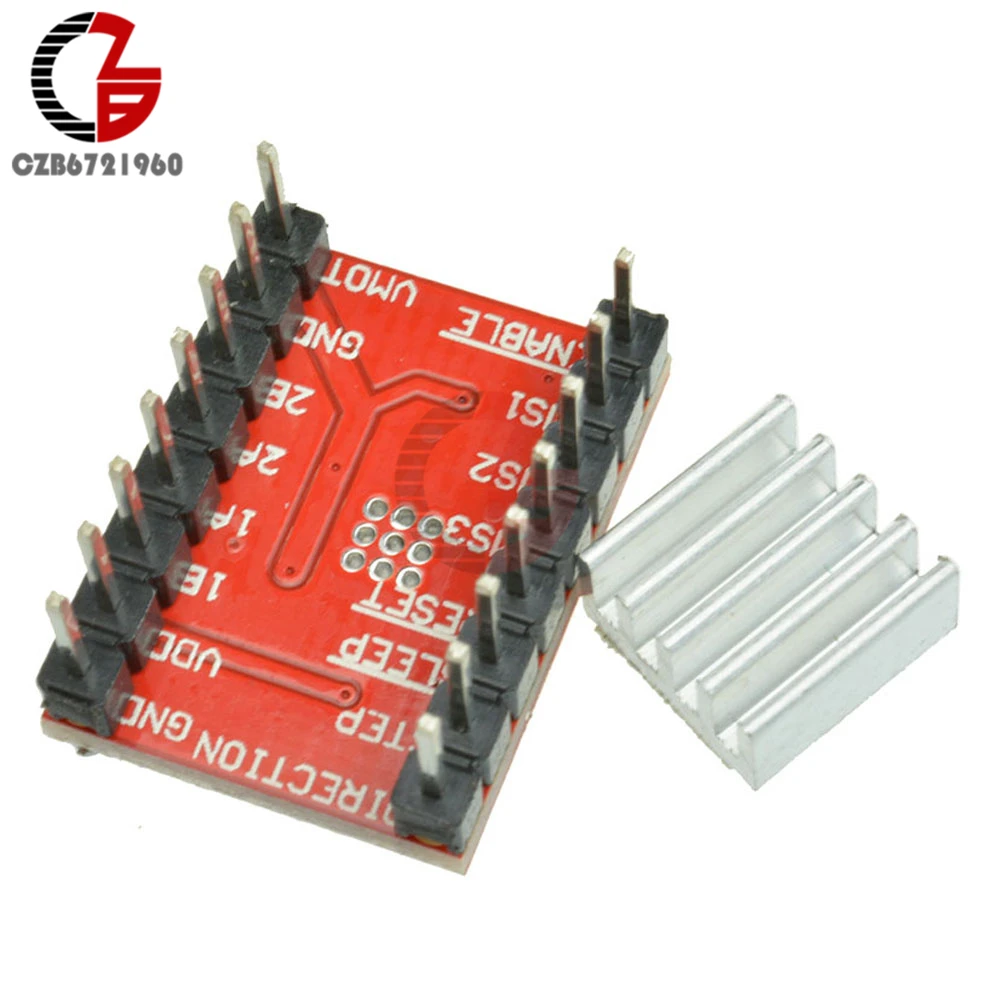 Плата драйвера шагового двигателя A4988 Reprap модуль для Arduino детали 3D принтера