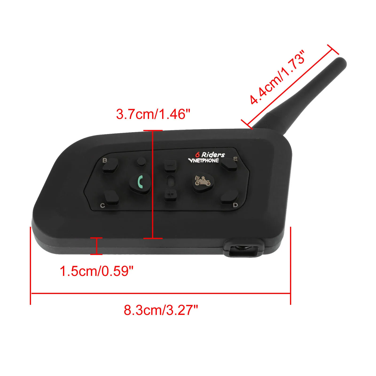 2 шт. Bluetooth гарнитура для мотоциклетного шлема 1200 м|helmet intercom headset|intercom headsetbt multi