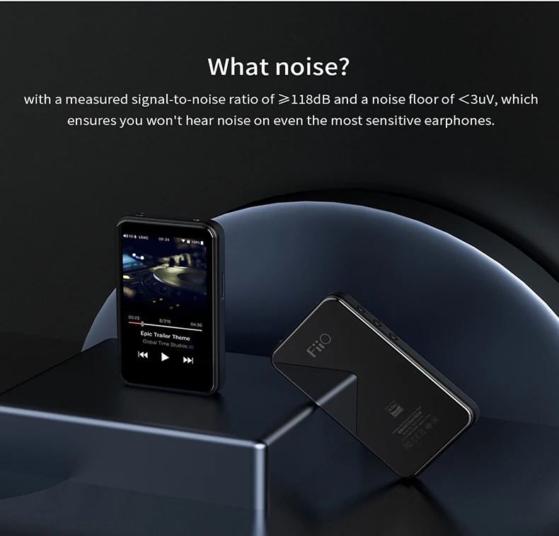 FiiO M6 Hi-Res Bluetooth HiFi музыкальный портативный MP3-плеер USB DAC ES9018Q2C на базе Android с aptX HD LDAC WiFi Air Play DSD