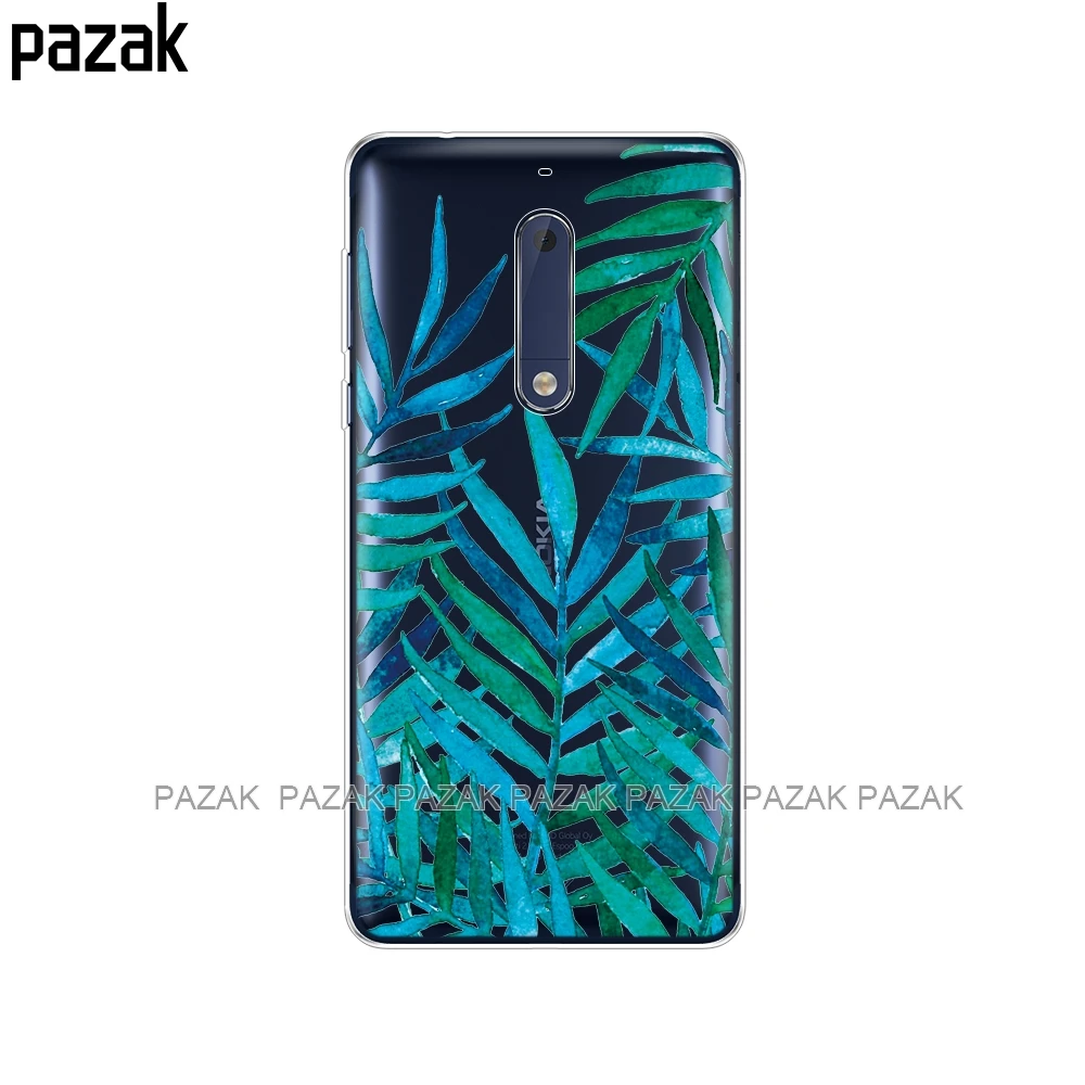 61355 Силиконовый чехол для Nokia 1, 2, 2,1, 3, 3,1, 5, 5,1 plus,, мягкий ТПУ чехол для задней панели телефона, противоударный чехол с принтом, бампер, корпус - Цвет: 61355