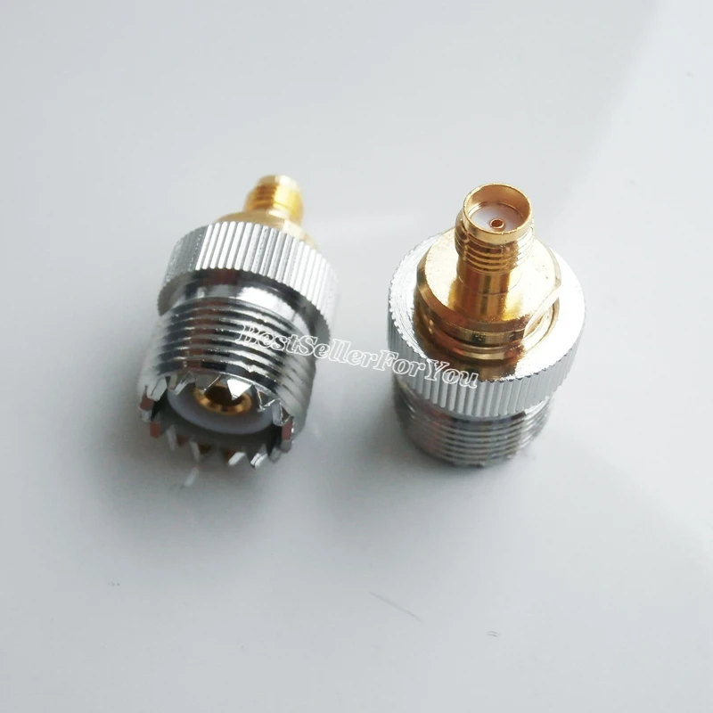 10 шт. UHF Female SO239 SO-239 to SMA Jack RF коаксиальный разъем адаптера | Обустройство дома