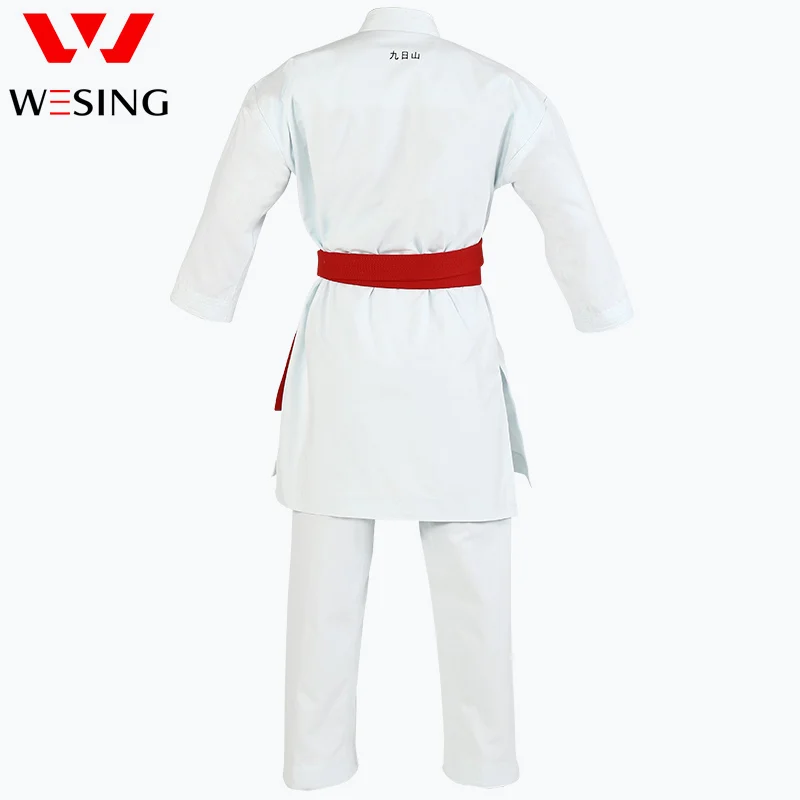Фото Wesing Karate Униформа Gi Kumite взрослые дети Karate Униформа WKF Утвержденная Kata Gi для тренировочных соревнований №5