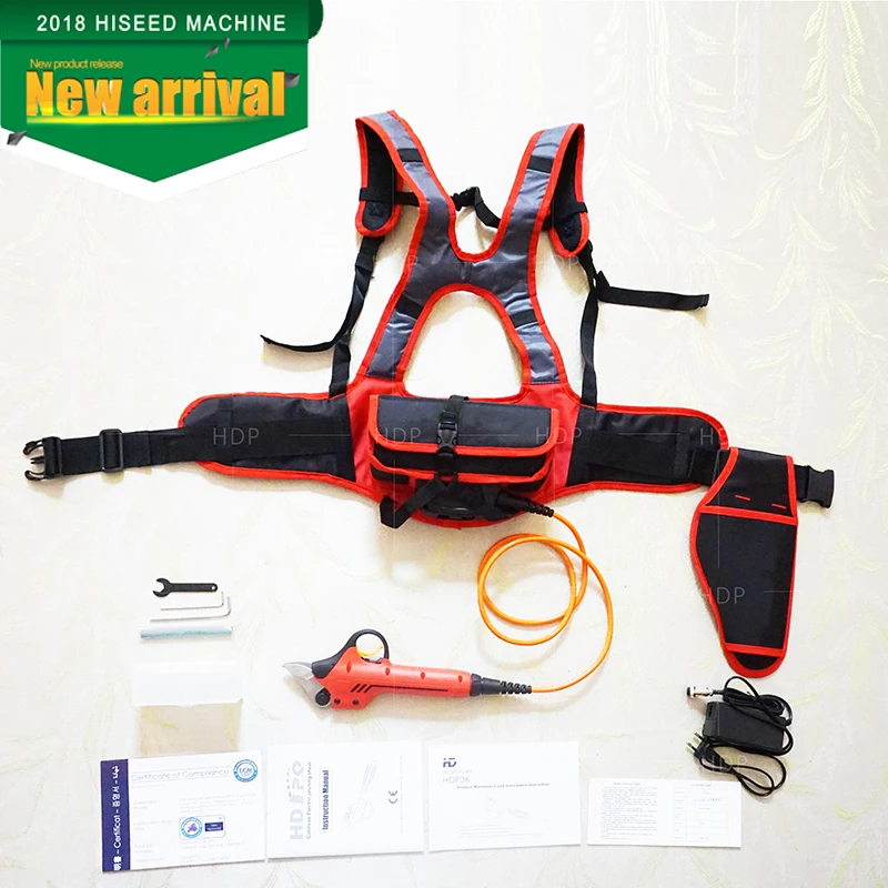 

3- 5 times faster than traditional hand pruner new power pruner (6-8 working hours)