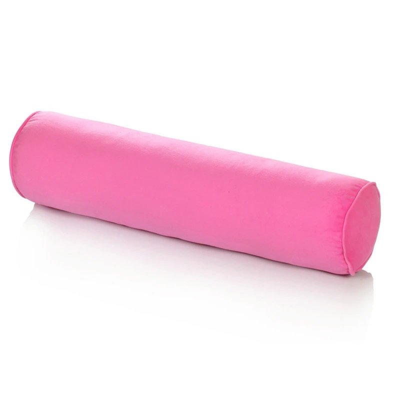 Pink Горячая подушка для тела Подушка-столбик для шеи поясная подушка для спины Подушка для сна декоративная подушка для стула домашний текстиль - Цвет: Pink