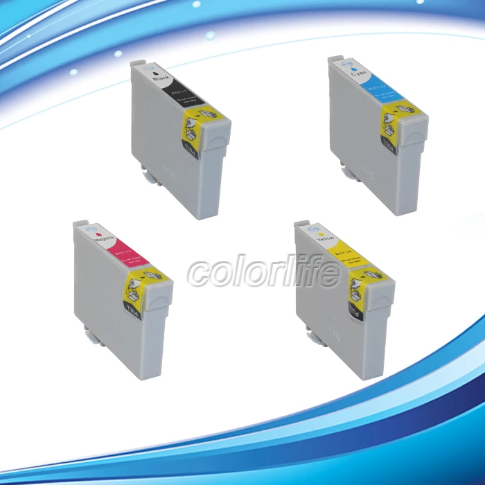 XIMO полный набор t0711 t0712 t0713 t0714 Сменные чернила для SX100/SX110/SX200/SX209/SX210/SX400/SX510W и т. Д.|set