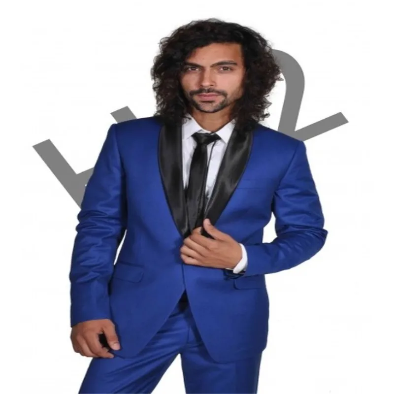 Горячая Распродажа светло-серые мужские свадебные костюмы на одной пуговице 2
