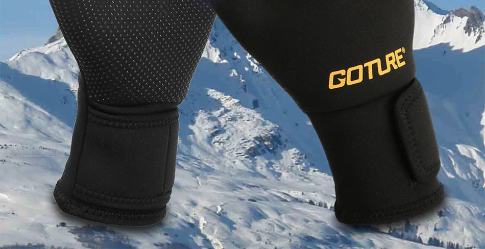 Goture перчатки для рыбалки полный палец водонепроницаемые L/XL перчатки для велоспорта, пешего туризма, альпинизма противоскользящие мужские женские зимние перчатки для рыбалки