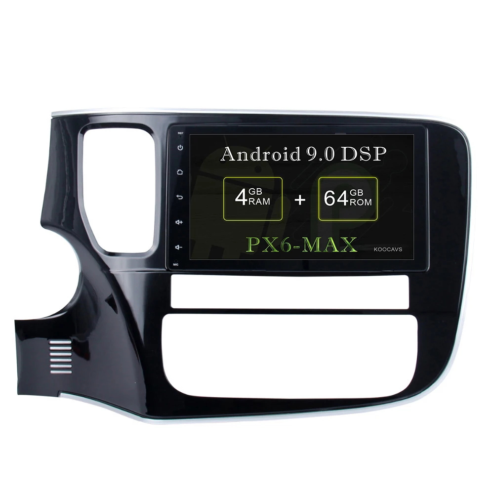 Автомобильный мультимедийный плеер kooкавсs 8 дюймов IPS Android 9 0 GPS радио для Mitsubishi