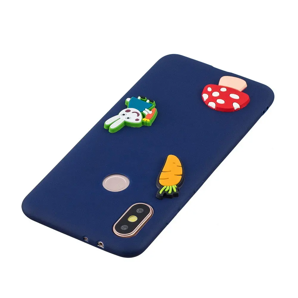 Силиконовый чехол с цветами для телефона Xiaomi Redmi S2 милый мягкий из ТПУ