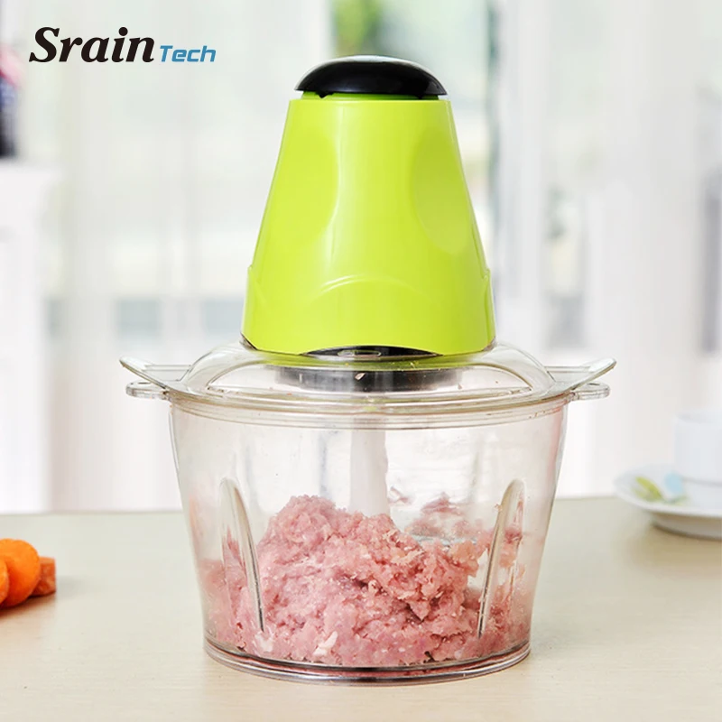 SrainTech 220V 200W Multifunctional Household Electric Food Processor Mixer Fruit Vegetable Blender Chopper Nuts Grinder | Бытовая