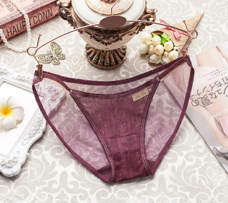 Кружевные сексуальные женские трусики blloobeel джинсовое нижнее белье ажурные