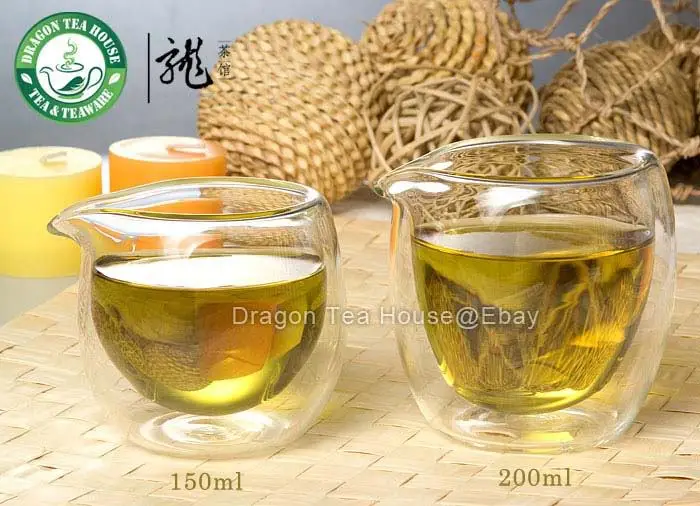 Прозрачный стеклянный кувшин для чая Cha Hai с двойными стенками 200 мл (L)|pitcher|pitcher glass