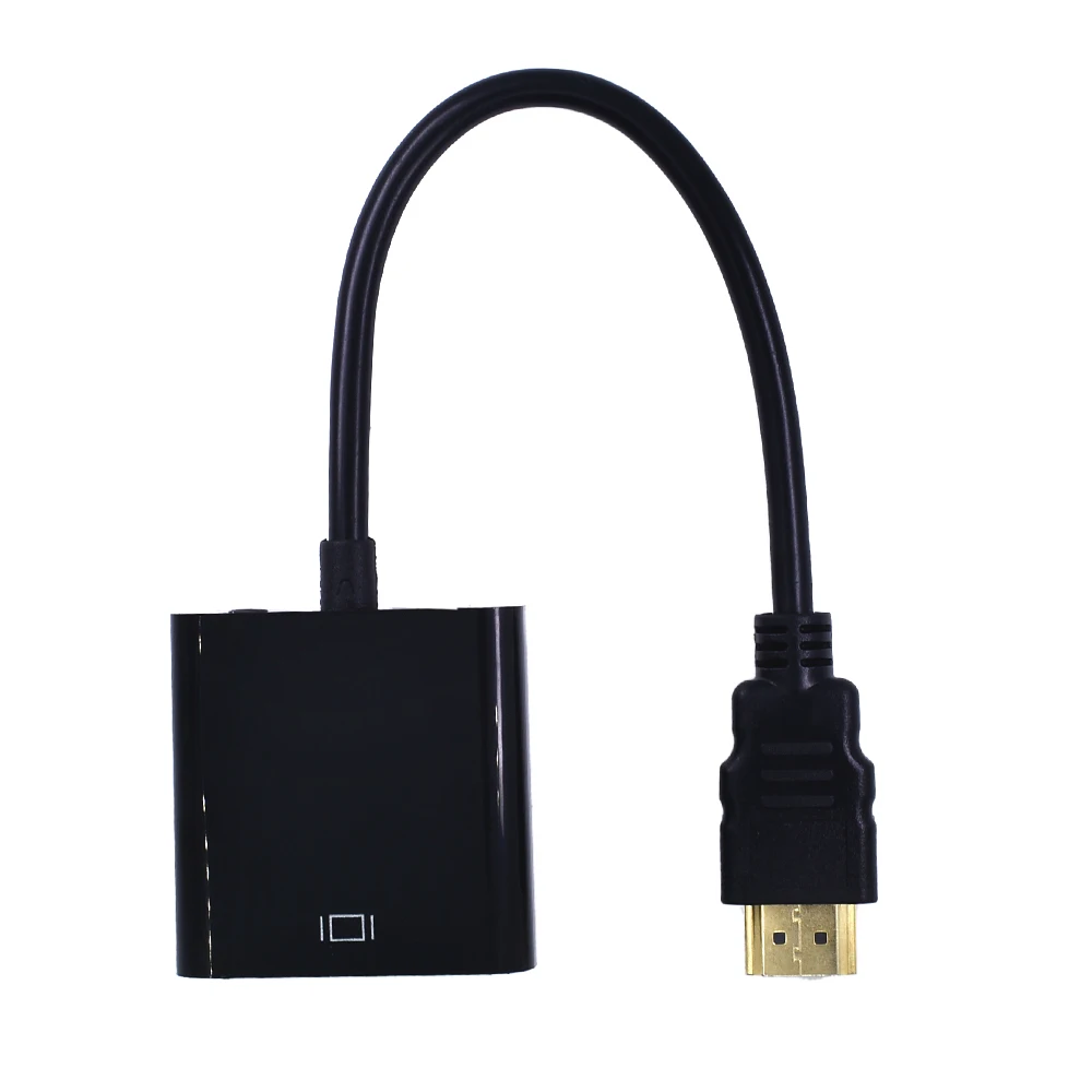 Адаптер TISHRIC HDMI совместимый с VGA преобразователь цифрового сигнала в аналоговый