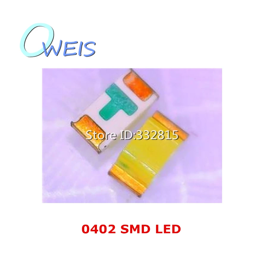 

50PCS SMD LED 0402 light emitting diode Super bright White lamp light beads ( 0402=1005 ) FREE SHIPPING