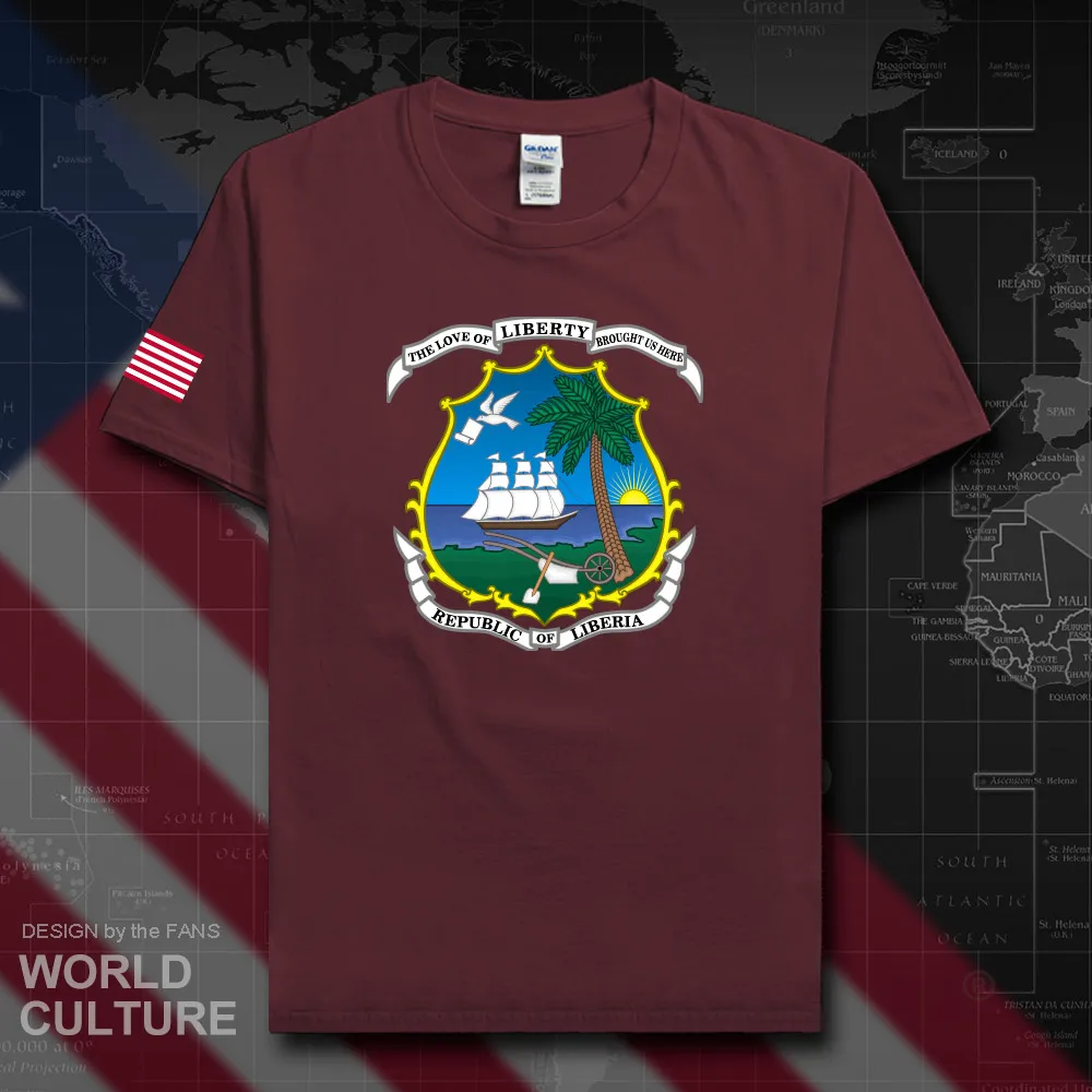 Футболка свободная Liberian LR LBR для мужчин модная футболка 2018 национальной команды