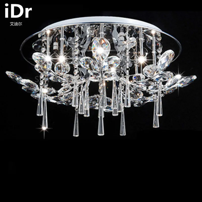 Атмосферная хрустальная лампа для гостиной Минималистичная современная