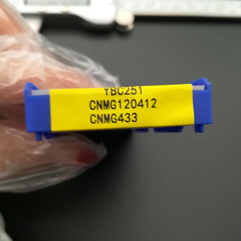 CNMG120412 YBC251 CNMG433 Original package Factory directly selling Carbide Inserts 10pcs | Инструменты