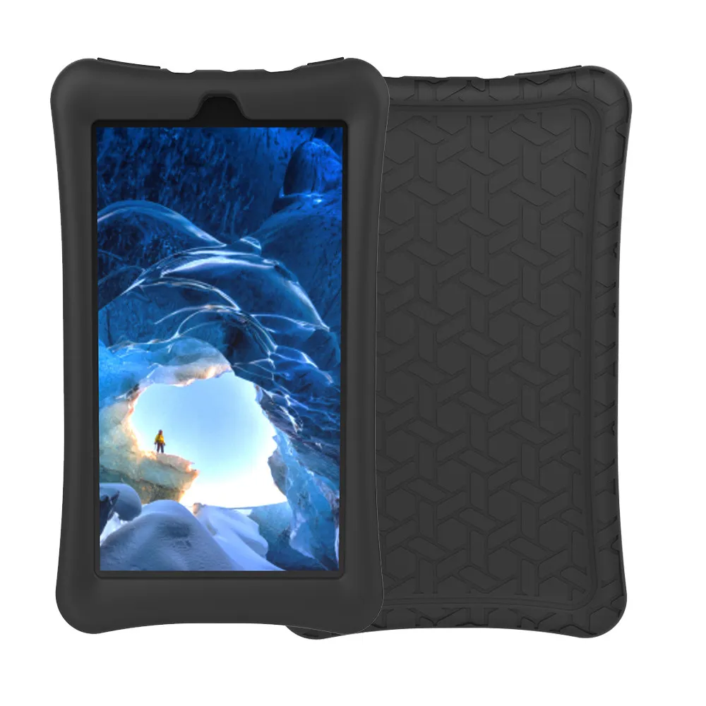 7 дюймов детский взрывозащищенный силиконовый чехол для планшета 2017 Amazon Kindle Fire HD