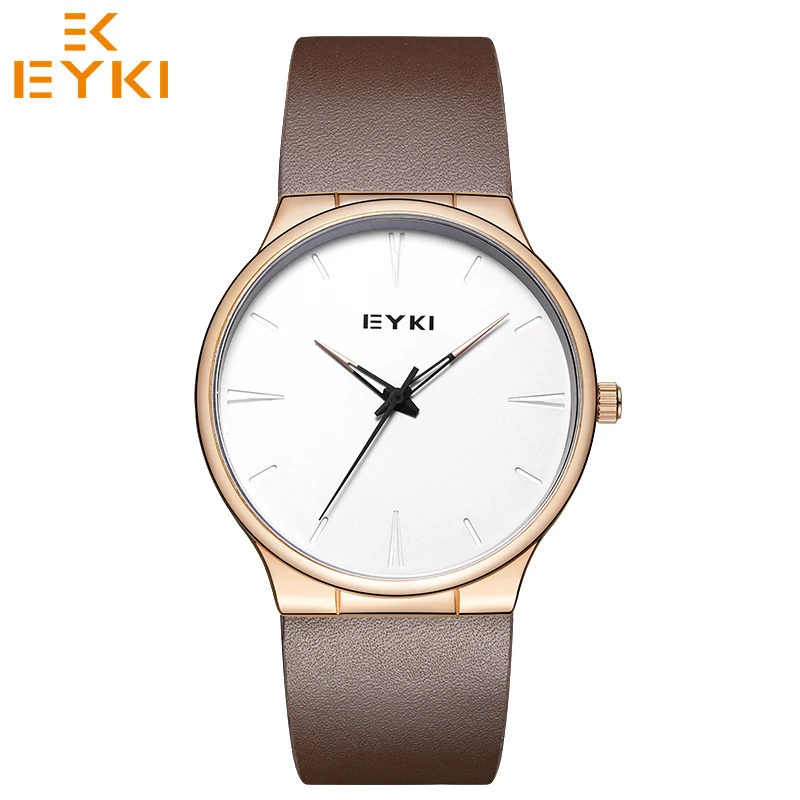 EYKI Роскошные брендовые кварцевые часы для влюбленных модные женские