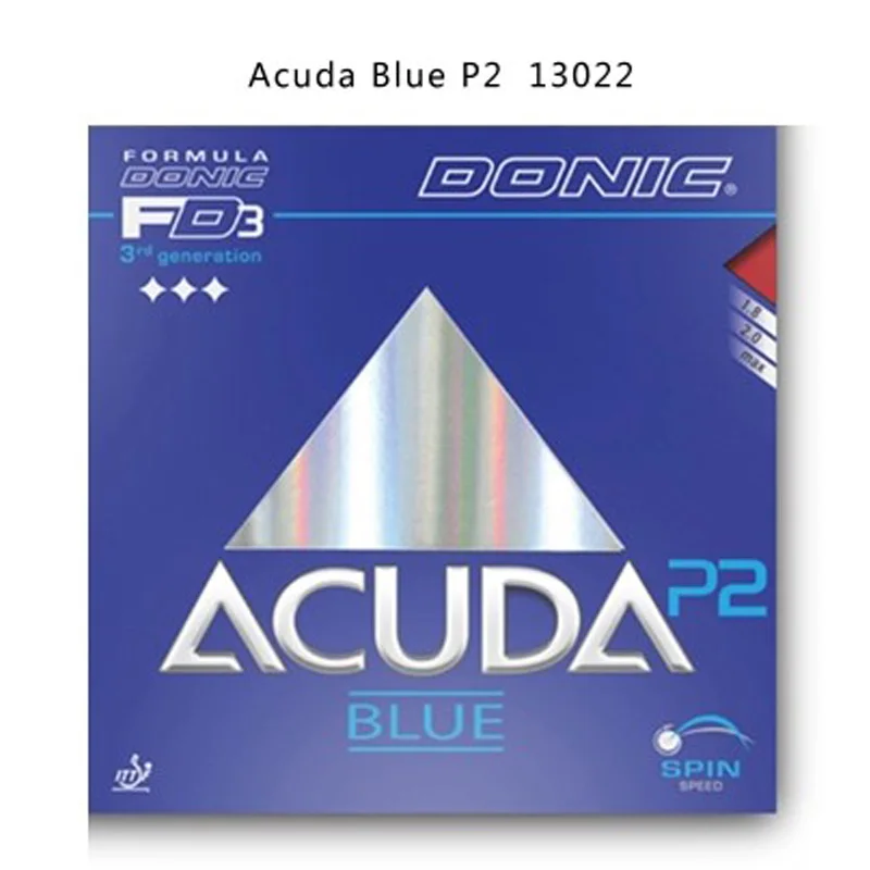 100% Оригинальные резинки для настольного тенниса Donic Acuda Blue P1 P2 P3 Pimples в синей губке