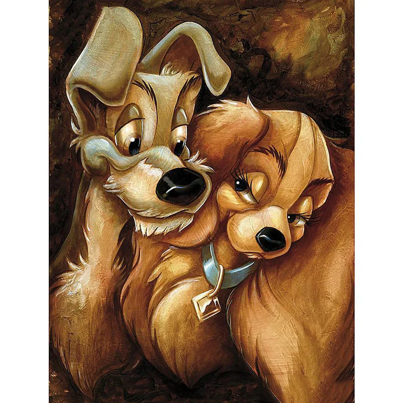 

Full Square/Round Drill 5D DIY Diamond Painting "Cartoon dog" Embroidery Cross Stitch 5D Home Decor Gift