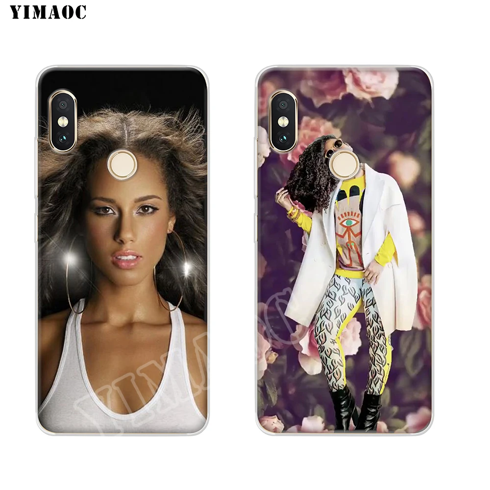 YIMAOC AliciaKeys Мягкий силиконовый чехол для телефона POCOPHONE F1 Xiaomi Redmi Note 6 7 Pro 6A mi 8 Lite TPU