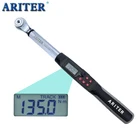 ARITER 1-340NM Цифровой индикация динамометрический ключ 14 38 12 квадрат храповик привод многоцелевой универсальный сборка ремонт автомобиль машин Digital динамометрический крутящий момент гаечный ключ 1% точность