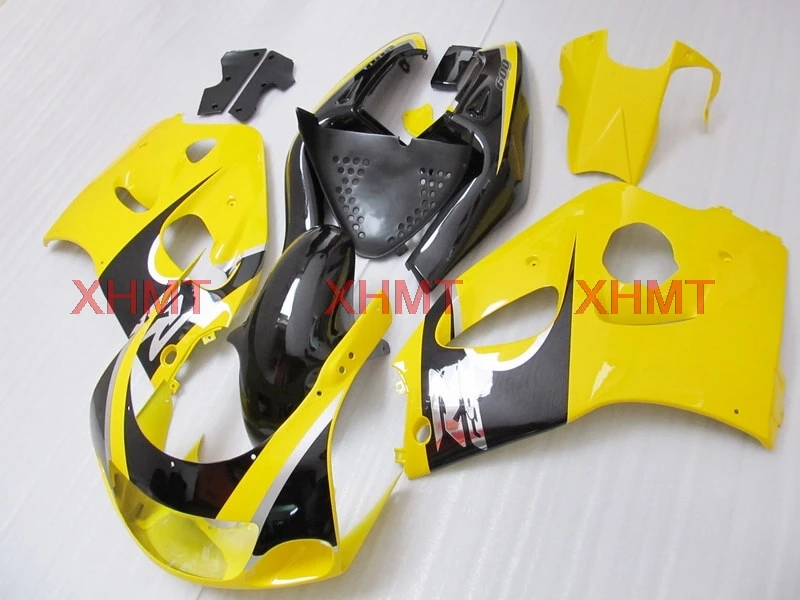 Для GSX R 600 1996 2000 наборы для тела Suzuki GSXR750 1999 детали корпуса желтый черные кузовные