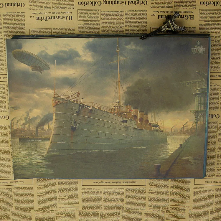 World of Warships WOWS военно-морской корабль морская Битва Игра украшение дома крафт-игра