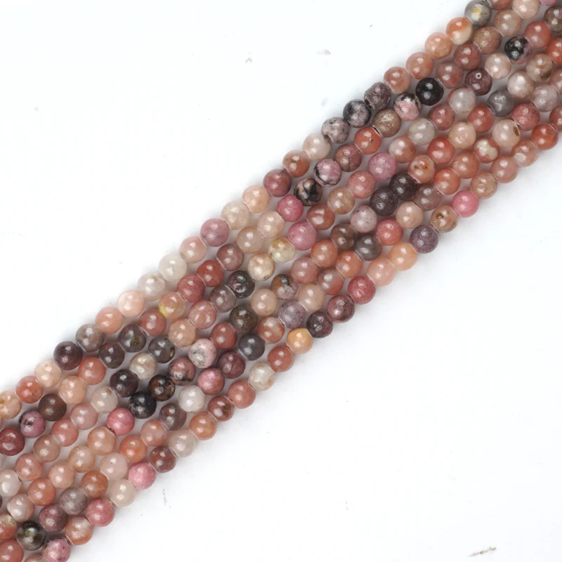 AAA красивый камень Бусины круглые каменные свободные бусины красный Леопардовый