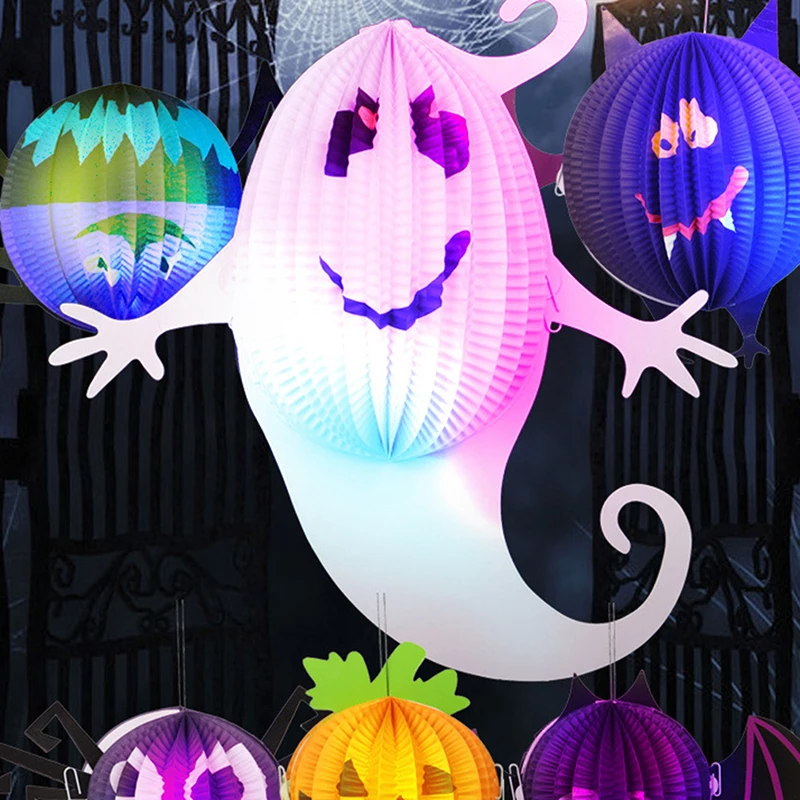 Хэллоуин Декорации реквизит 3D сферические капризные летучие мыши паук Подвесные