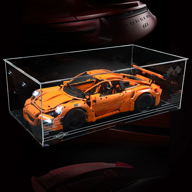 Лего Дисплей Чехол Коробка для lego technic prosche 42056 Bugatti Chiron 42083 строительный блок