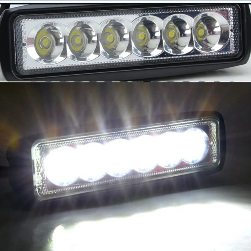 Прожектор рабочего света 2X18W светодиодная балка противотуманная фара для