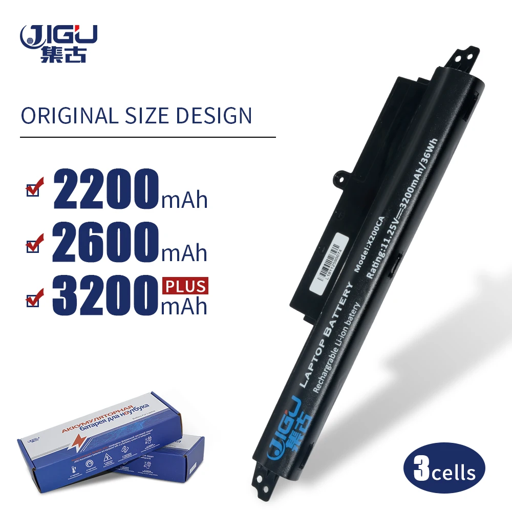 

JIGU Laptop Battery 0B110-00240100E 1566-6868 A31LM2H A31LM9H For ASUS VivoBook 200CA-CT161H X200CA Series