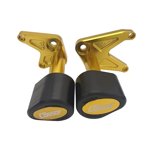 CB650F Gold Для HONDA CB650F CB650R CBR650R CBR650F 14-19 мотоциклетные защита от падения рамка ползунок обтекатель Защита Анти Краш Pad протектор - Цвет: CB650F Gold